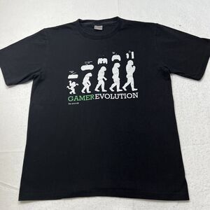 Anuruk Mens Large (44) Gamer Evolution Nintendo Playstation Xbox Graphic T Shirt